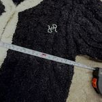 W Concept RonRon Collar Cable Boucle Alpaca wool blend Knit cardigan top Black Photo 4