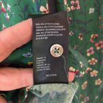 Anthropologie Maeve Green Floral Turtleneck Shirt Whimsy Fairy Women size Small Photo 8