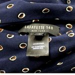 Lafayette 148 🐸 - 100% Silk Print Reversible Bomber Jacket, Size S Petite Photo 3