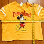 Disney Mickey Mouse Mustard Yellow Pullover Sweatshirt for Adults Disneyland 2XL Photo 1