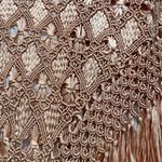 NWT gorgeous Santa Barbara designer Kristina Valencia shawl Orange Size undefined Photo 10