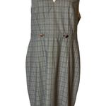 Ted Baker NWT  Gray Check Ristad Dress 14 Photo 9