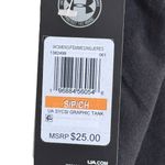 Under Armour Heat Gear Loose Fit Tank Top S Black $25 Retail NWT Photo 4