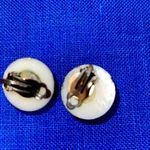 Buttons Vintage Clip On Earrings Black  Spheres 📽 Photo 1