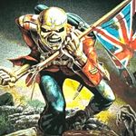 Vintage 90s Y2K Iron Maiden Eddie The Trooper Heavy Metal Band T Photo 3