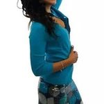 Ann Taylor Navy Blue Gray White Sequins Circle Skirt Photo 1