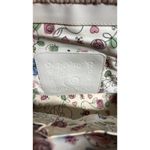 Brighton  Straw Wicker Tote Bag Purse Heart Charm Beige‎ Leather Trim Photo 8