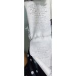 Polka Dot One Piece Swimsuit Halter Top Padded Cups Navy Blue Size M Photo 4