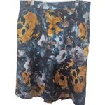 Jaclyn Smith Jacquard Print Midi Skirt Y2K Size 10 Photo 0