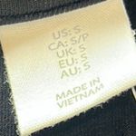 C&C California  Black Cuffed Short Sleeve Dress - NWT - Woman’s Size Small Photo 6