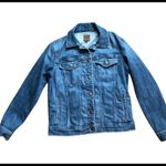 joe's jeans Ashley Fit Jean Jacket XS (4) In Shannon Raw Edge Trucker Denim Photo 1