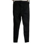 Alexander Wang  Black Whip Skinny Jeans Size 26 Photo 6