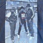 Tailgate  - Run DMC Hip Hop Graphic T-shirt in Faded Black Photo 1