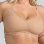 Honey Love CrossOver Wireless Bra Sand Convertible Straps Size Large Photo 0