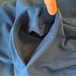 Chico's Chico’s Easy Chic Sleeveless V Neck Short Dress Womens Size 2 12/14 Blue Pockets Photo 6