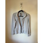 Mondetta  Thermal Stretch Winter Sweatshirt Women Size  M. Gray Thumbhole 1/4 Zip Photo 2