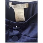 Charlotte Russe Vintage Y2K Cami Women Satin Babydoll Retro Size M Navy Side Zip Photo 2