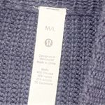 Lululemon  Size Medium/Large Ribbed Turtleneck Sweater True Navy NEW Photo 4