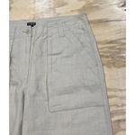 J Crew Women Seaside Cargo Pants Linen Blend Beige Size 8 Beachy Preppy Tan Photo 5