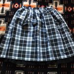 Handmade Plaid And Tulle Skirt Black Size XS Photo 3