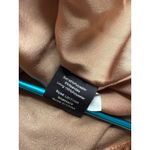 Gianni Bini  Velvet Midi Dress Women’s Size XL Bronze Ruffle Holiday Party Photo 5