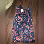 Asymmetrical averie HALLEY DRAPED MIDI dress NWT $168 revolve formal party xxl Blue Photo 12