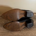 Laredo Vintage 90s  Black Leather Cowboy Boots Women’s Size 5.5 USA Made Western Photo 13