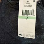 S. L. Fashions Women’s Embellished Short Sleeve Evening Gown Smoke Sz 8 NWT Gray Photo 6