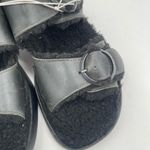 Fly London NEW  Sandals SZ 40 (9-9.5) Diesel Slip On BUGA902FLY Leather Shearling Photo 5