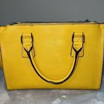 Betsey Johnson Satchel Crossbody Yellow Bag Shoulder Purse Photo 2