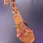 Free People Free‎ People Road Trip Tall Gladiator Sandals Size 37 Festival BOHO Hippie Shoes Photo 4