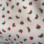 ZARA Off White Watermelon Fruit Print Strappy Backless Crop Top Photo 5