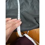 Kate Landry Black Leather Tote Bag Gold Tone Hardware Tassels Photo 5