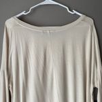 Guess by Marciano sz XS cream oversized tunic top blouse NWT Photo 2