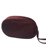 ELEGANT MINI PEARL EMBOSSED WRISTLET CLUTCH Brown Photo 1