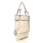Gucci EUC   Monogram Calfskin Tote White with Cert. of Authenticity Photo 1