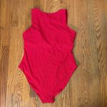 ANDIE Malibu One Piece Swimsuit Ribbed Fabric Cherry Red size XL NWT Photo 1