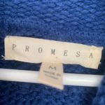 Prómesa Boutique Blue Chunky Turtleneck Sweater Photo 9