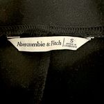 Abercrombie & Fitch Abercrombie Split-Hem Vegan Leather Slim Flare Pants Photo 11