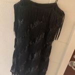 Flapper Dress, Black Sequin Fringe Photo 1
