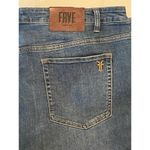 Frye Mid-Rise Split Hem Flare Denim Blue Jean size 22W Photo 4