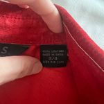 EXPRESS  Red Suede Jacket Photo 3