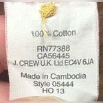 J.Crew  Women’s Size XL Pink Waffle-Knit Henley Top Photo 2