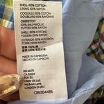 Urban Outfitters 🔵 SALE 3/$25 LANDON SEAMED BLUE CHECKERED PLAID COTTON LINED Photo 8