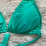 Maui Water Wear Bright Green Triangle Bikini Top Photo 2