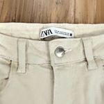 ZARA  Women's Off-White Flare Jeans Photo 1