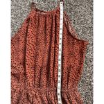 Doe & Rae Rust Animal Print Romper NWT Size Medium Photo 6