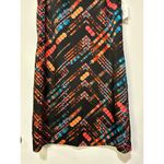 Missoni M Printed Synthetic Silk Sleeveless Shift Dress Black Multi Size 40 NWT Photo 6