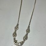 Icing Elegant Silver Rhinestone Necklace Photo 4