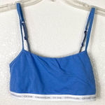 Calvin Klein  Blue Sporty Bralette Photo 0